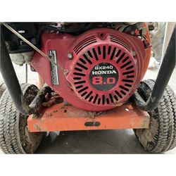 Billy Goat Quiet Blow Blower with Honda 8.0 GX240 engine 