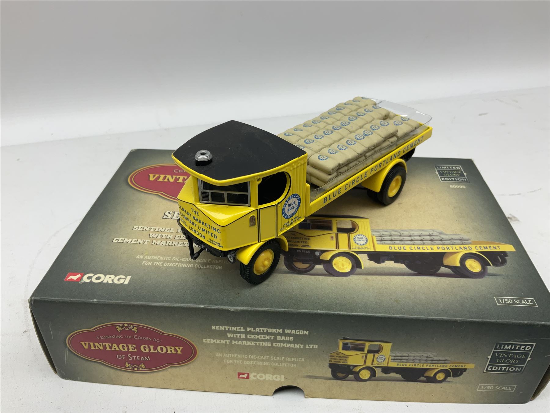 Four boxed Corgi ‘Vintage Glory of Steam’ die-cast models, comprising Fowler B6 Road Locomotive, Foden Steam Wagon, Sentinel Platform Wagon and Foden Dropside Wagon