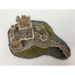 Four Lilliput Lane models from the Scottish Collection, to include Eilean Donan Castle, Claypotts Castle, John Knox House and Stockwell Tenement, all boxed 