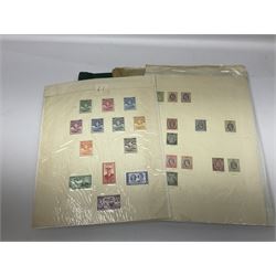 Queen Elizabeth II Great British first day covers with special postmarks and printed addresses, other covers, QEII used postage stamps, Basutoland, Southern Nigeria and other world stamps, housed in various albums, stockbooks, folders and loose, in one box