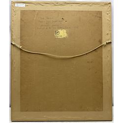 Juvenal Sanso (Spanish/Filipino 1929-): 'Twin Bells', watercolour and ink signed, titled verso 31cm x 23cm 
Provenance: purchased Luz Gallery, Manila 1968, inscribed verso