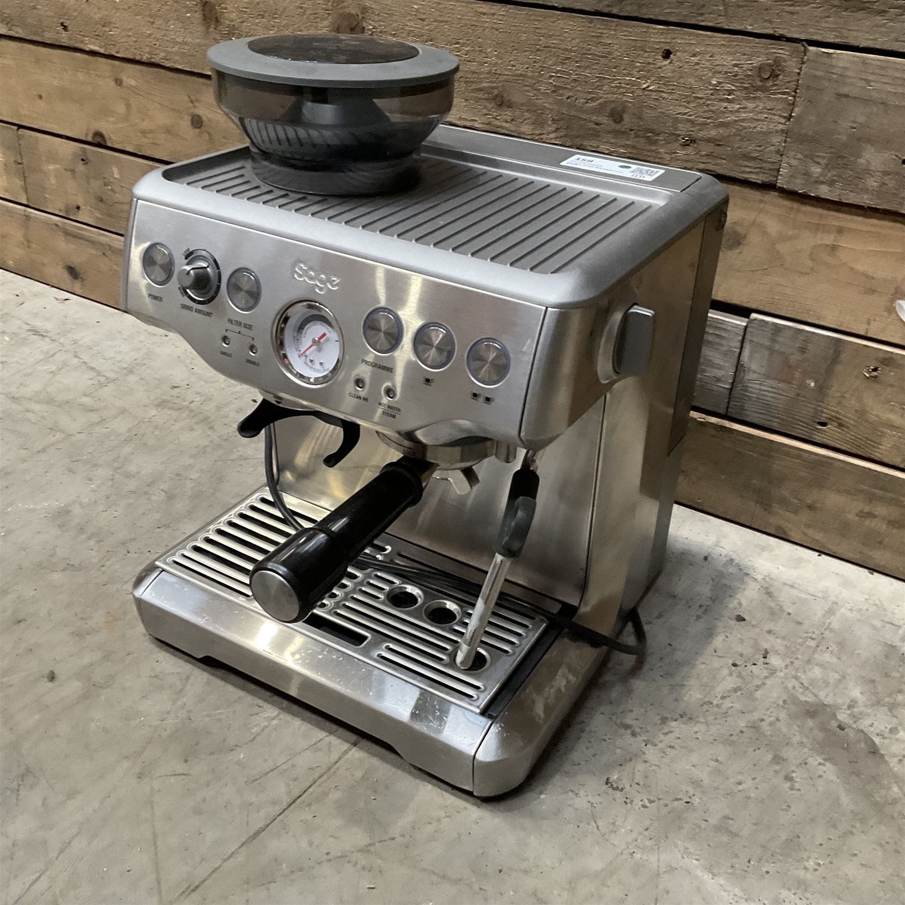 Sage Espresso machine BES870UK bean to cup coffee machine
