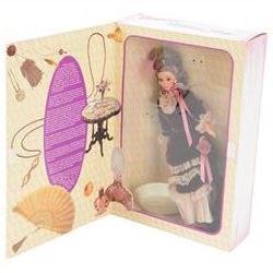 Seven Mattel Collector's Edition Barbie dolls, including Great Eras Victorian Lady, Great Eras Elizabethan Queen, Great Eras Medieval Barbie, Victorian Ice Skater, Avon Mrs PFE Albee Barbie, Hallmark Special Edition Fair Valentine, Secret of the Three Tearpdrops, five boxed