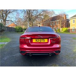 X2 GTS - JAGUAR XE SALOON - 2.0 R-Dynamic HSE 4dr, Automatic ONLY 800 miles

Year: 2019, June
Colour: Firenze Red
Mileage: 800 miles only
Fuel: Petrol
Reg: X2 GTS

As new, with cherished plate, instructions for sale from a local estate.
Buyers premium 10% plus VAT (12% inc.)