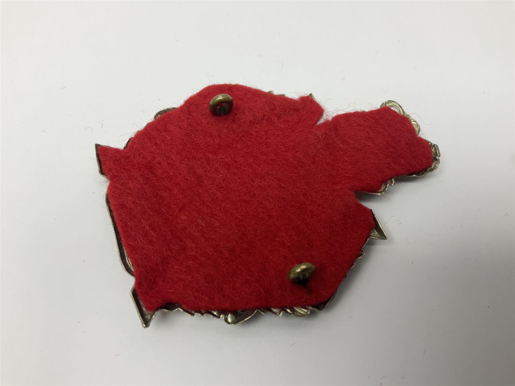 Three glengarry/cap badges - Royal Scots, Kings Own Borderers and Royal Scots Fusiliers (3)