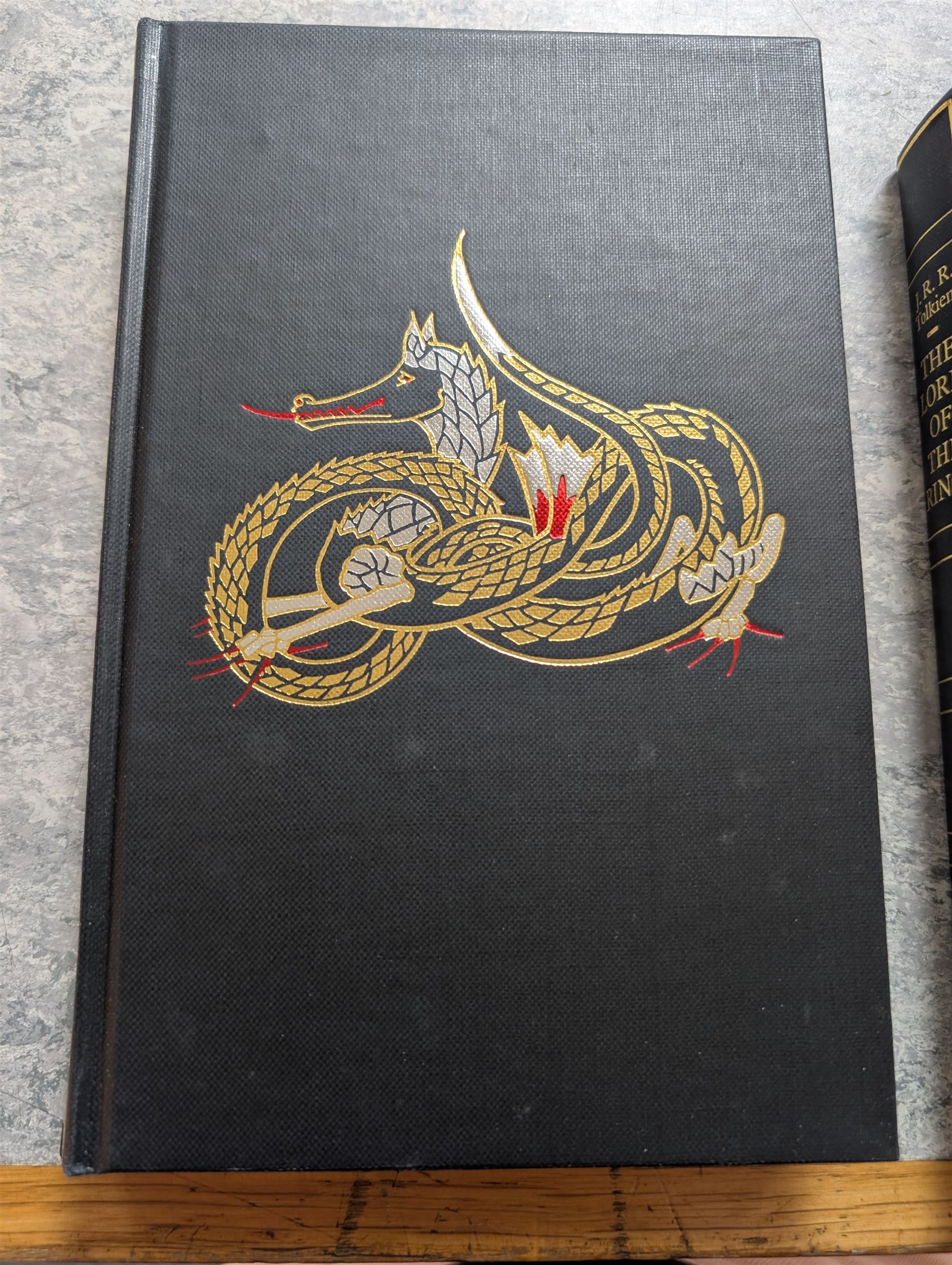 J.R.R Tolkien; Lord of the Rings and Hobbit De Luxe Editions, George Allen and Unwin, London, 1979