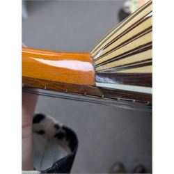 Modern bowl-back eight string bouzouki, L98cm