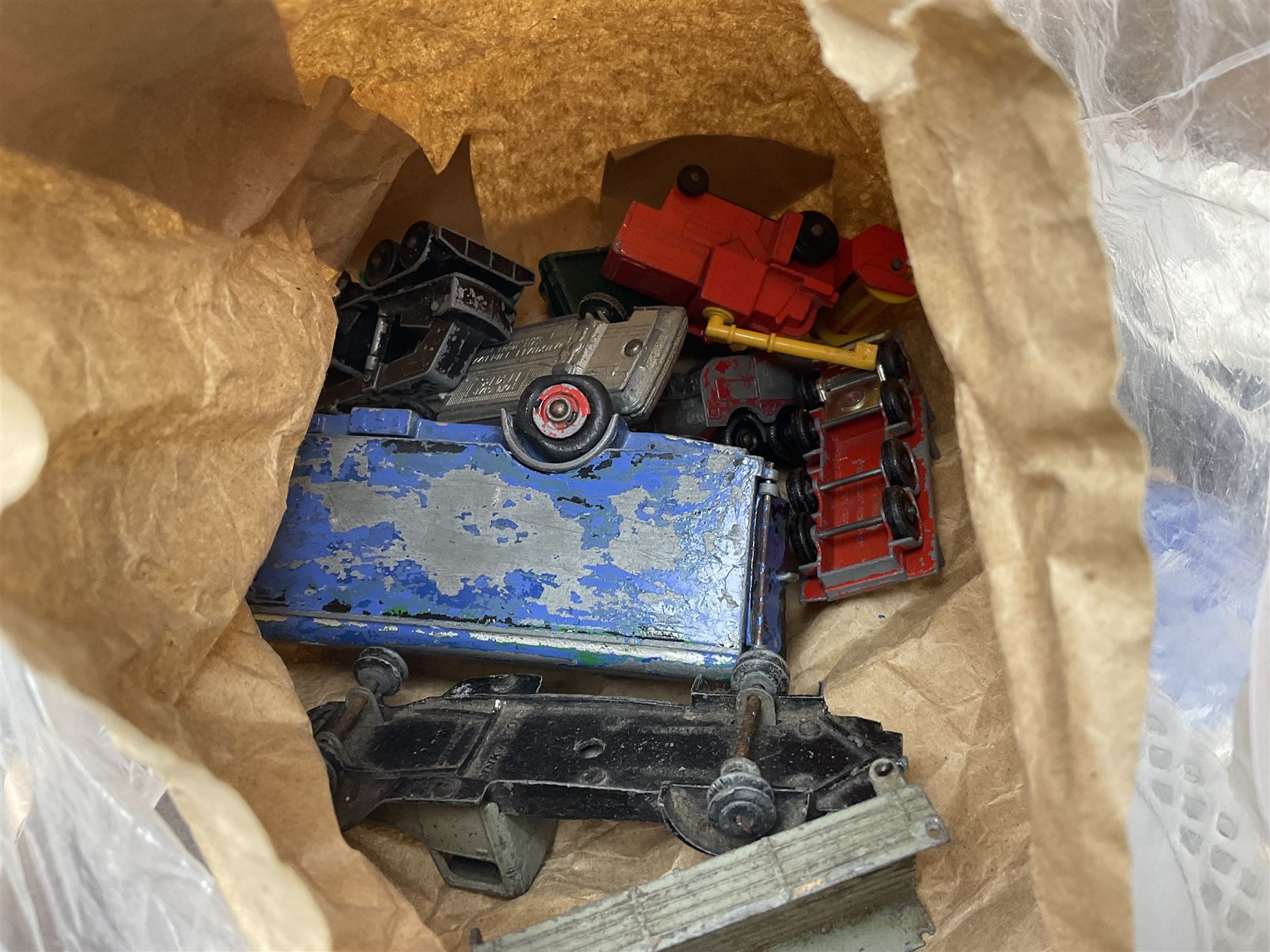 Royal Doulton langdale platinum, together with other ceramics, in two boxes 