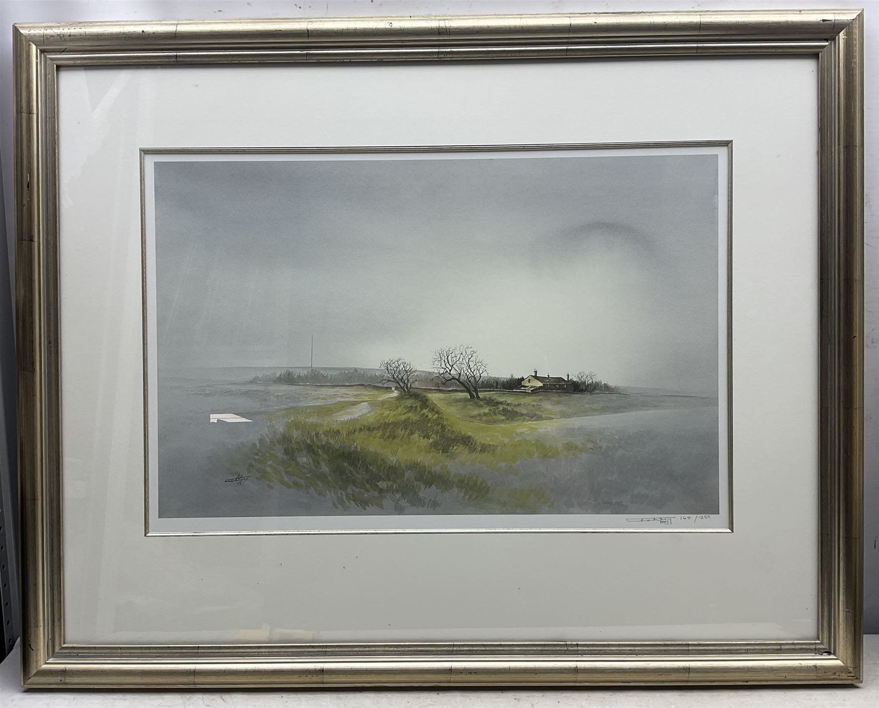 Ashley Jackson (Northern British 1940-): Dales Cottages, two limited edition colour prints signed in pencil; three Ashley Jackson signed books max 44cm x 67cm (5)