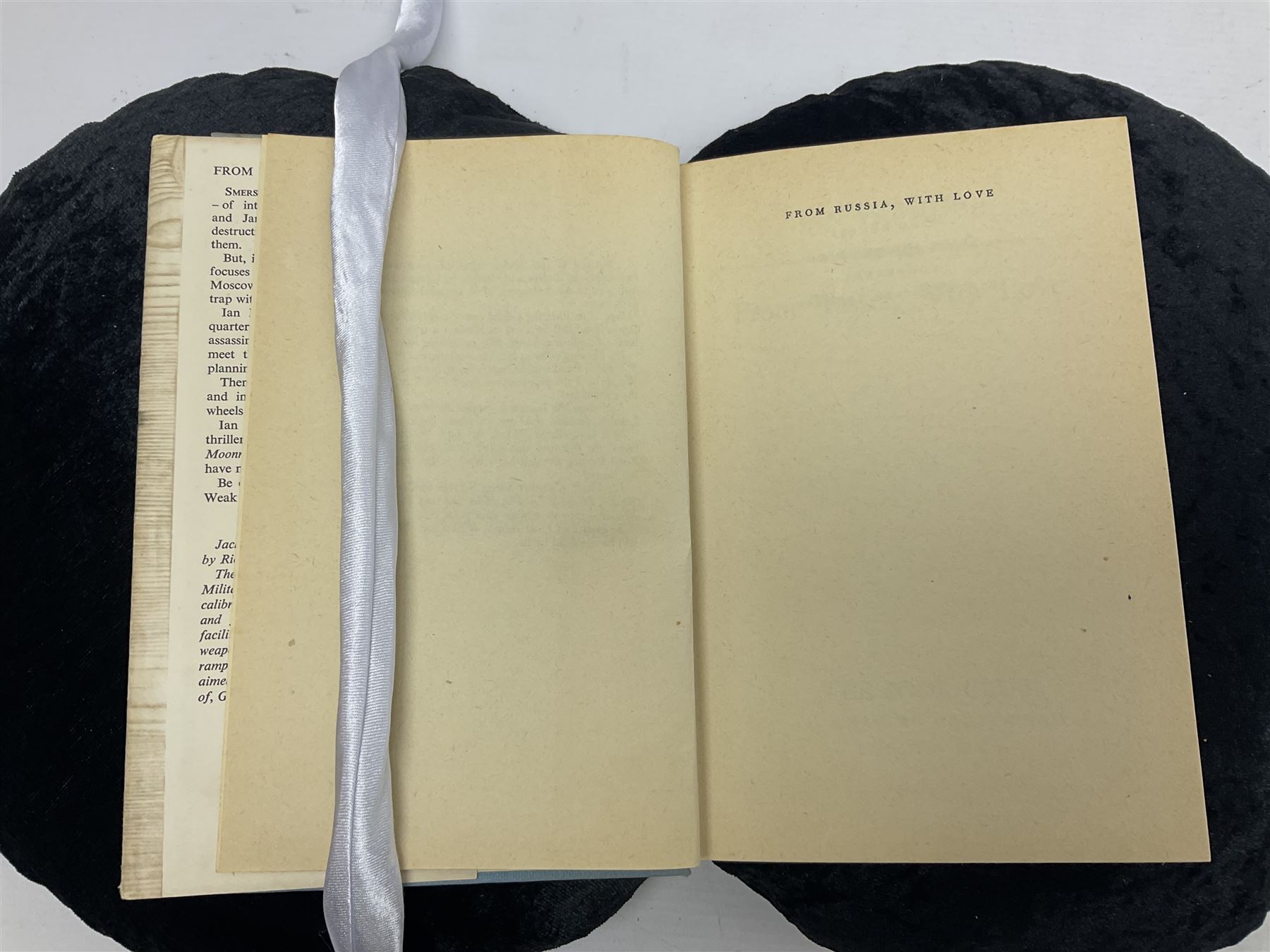 Ian Fleming: Octopussy and The Living Daylights. 1966 First edition with dustjacket; together with From Russia With Love. Book Club edition with dustjacket (2)