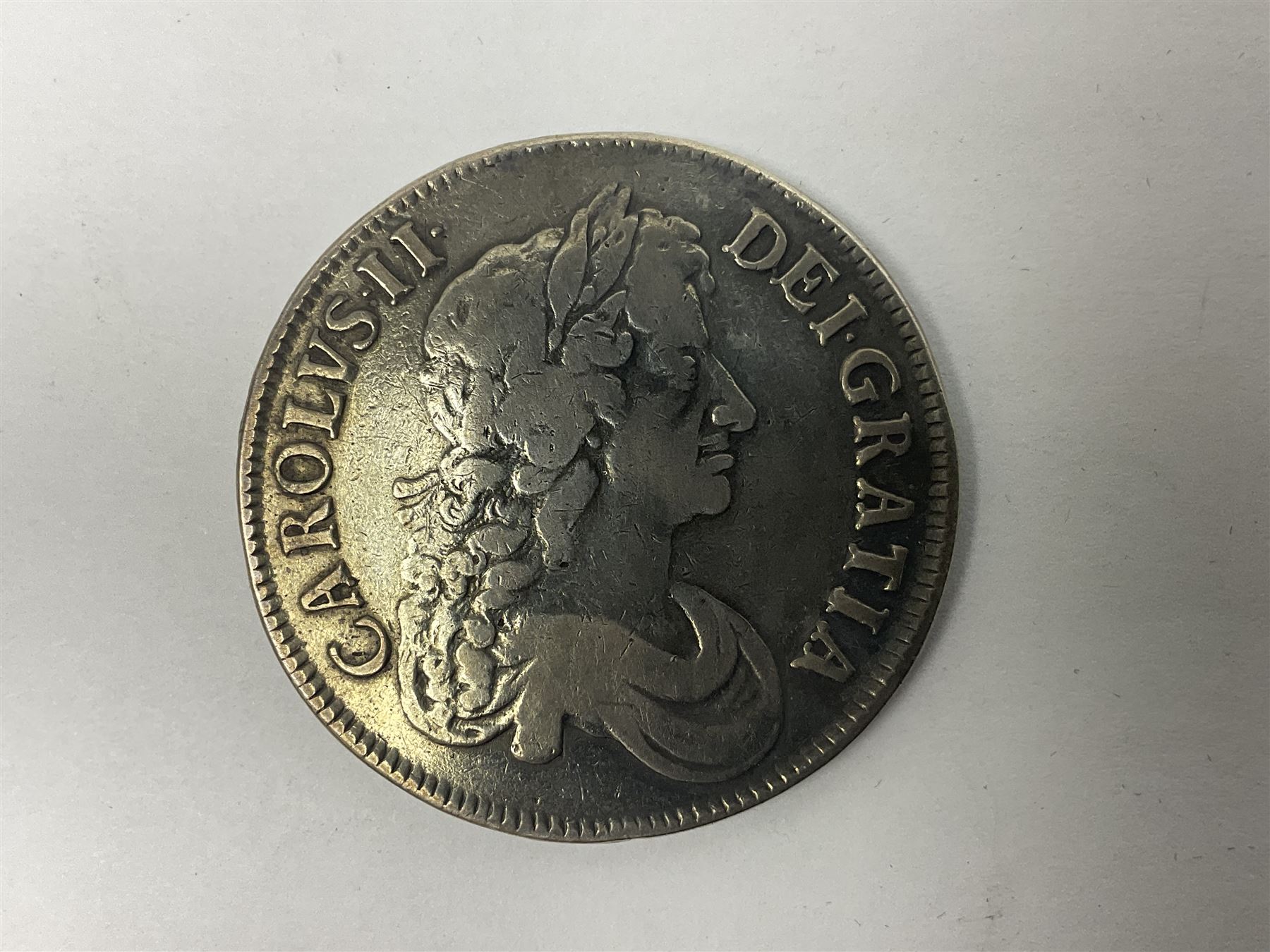 Charles II 1672 crown coin