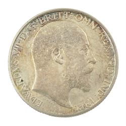 King Edward VII 1902 matt proof long coin set, comprising gold half sovereign, sovereign, two pounds and five pounds, silver maundy money set, sixpence, shilling, florin, halfcrown and crown, housed in the official dated case of issue