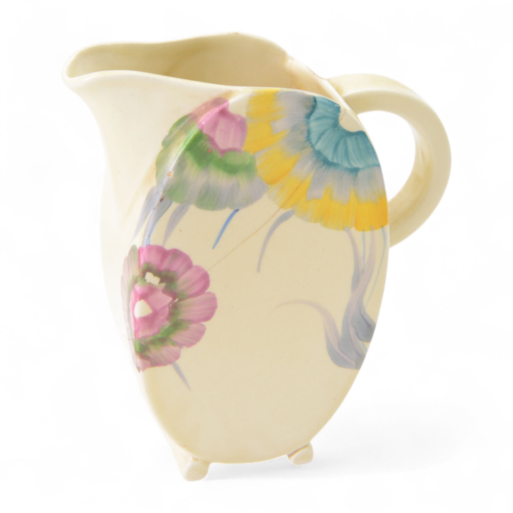 Three pieces of Clarice Cliff Viscaria pattern | Ceramics | 149351