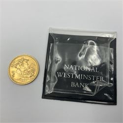 Queen Elizabeth II 1980 gold full sovereign coin