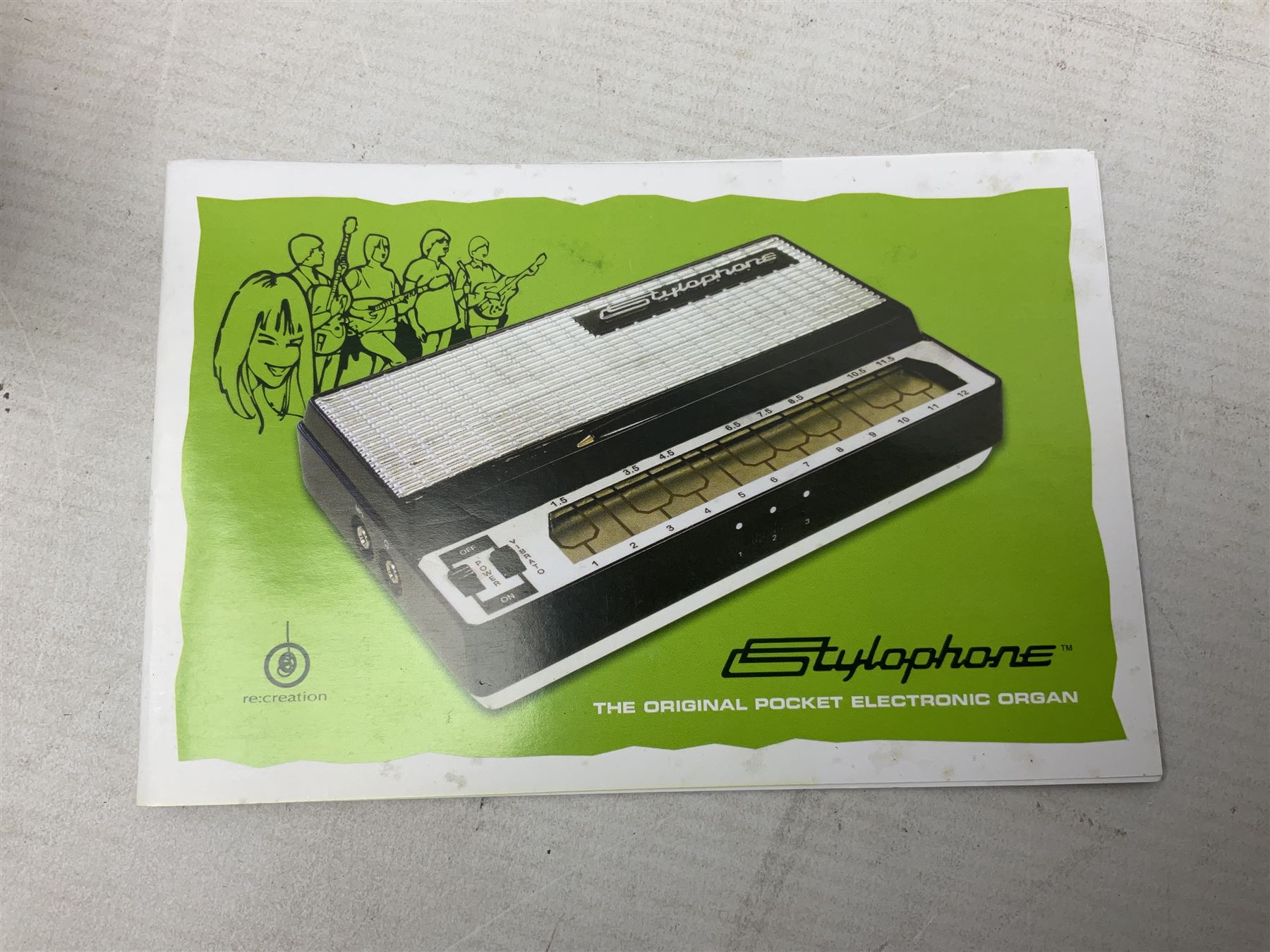 Bagpipes of Caledonia Piping Chanter Kit; Dubreq Stylophone - Pocket Electronic Organ; and Robert Frederick Harmonica; all boxed with instructions (3)