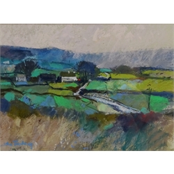  John Tookey (British 20th century): Rural Landscape, pastel signed 21.5cm x 30cm  