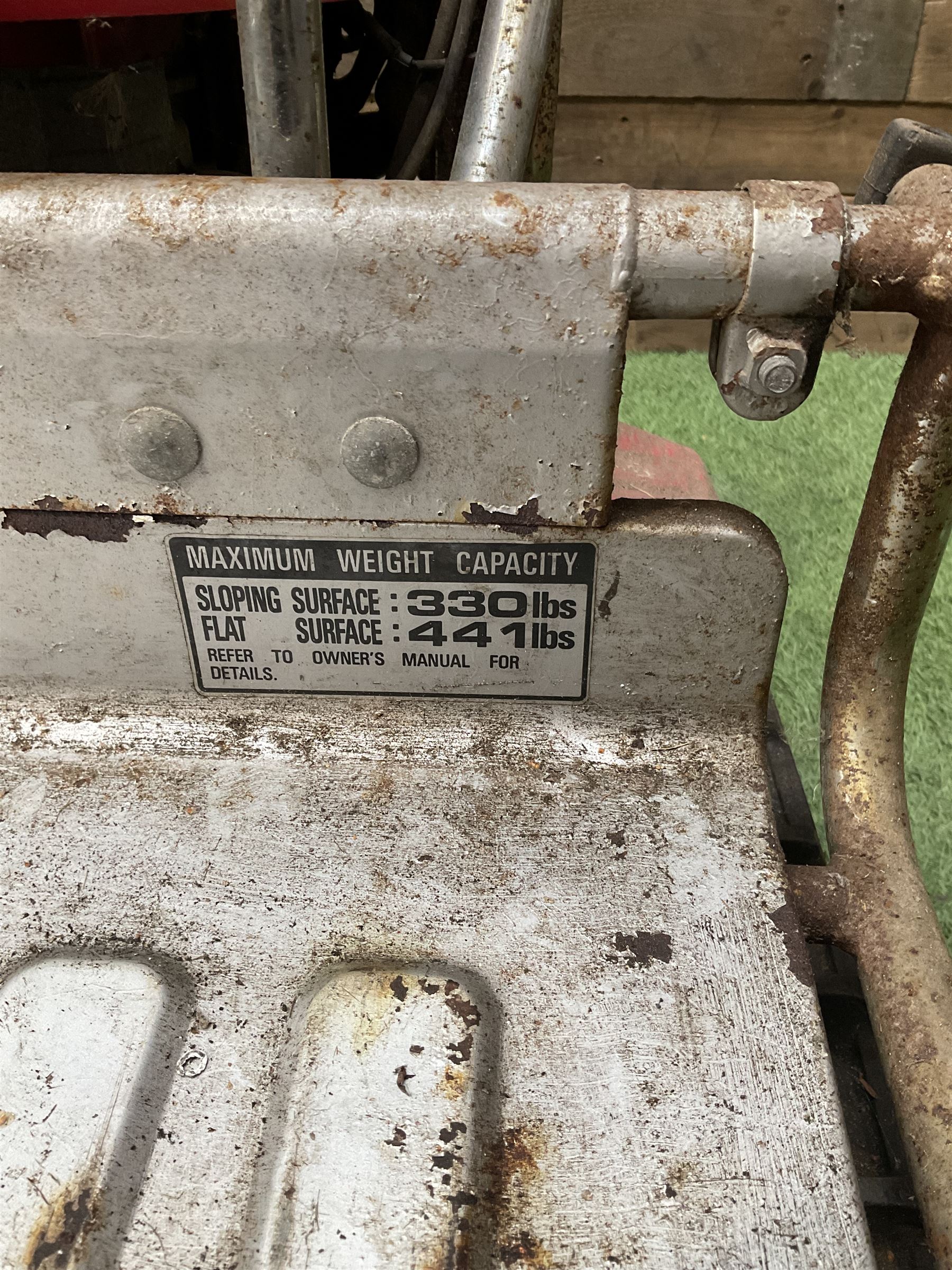 Honda HP250 garden/construction tractor/power carrier - THIS LOT IS TO BE COLLECTED BY APPOINTMENT FROM DUGGLEBY STORAGE, GREAT HILL, EASTFIELD, SCARBOROUGH, YO11 3TX