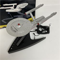 Novelty Star Trek USS Enterprise telephone with original box