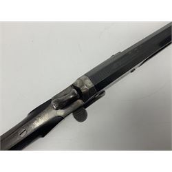 W.R. Pape Newcastle-upon-Tyne .297/250 Rook rifle, the 69cm (27