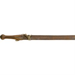 French Bayonet, with metal scabbard, together with two other bayonets, Kyhber sword and other swords and weapons 