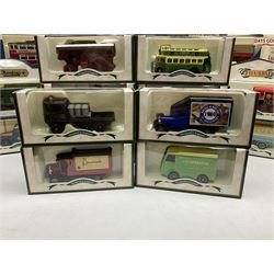 Collection of Days Gone/ Lledo die-cast models including eighteen The Bygone Days of Road Transport, twenty-three Days Gone and twenty-one Hamleys, all boxed (62)