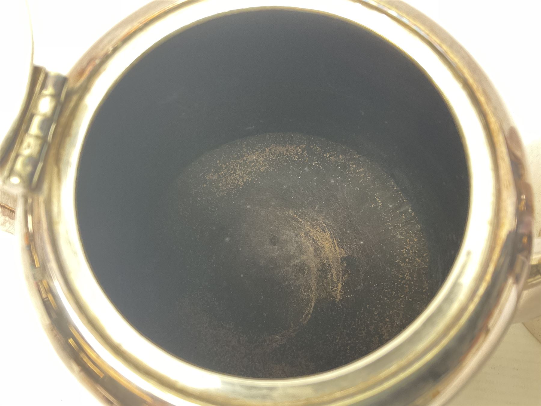 EPNS four piece tea service, comprising teapot, coffee pot, sugar bowl and milk jug