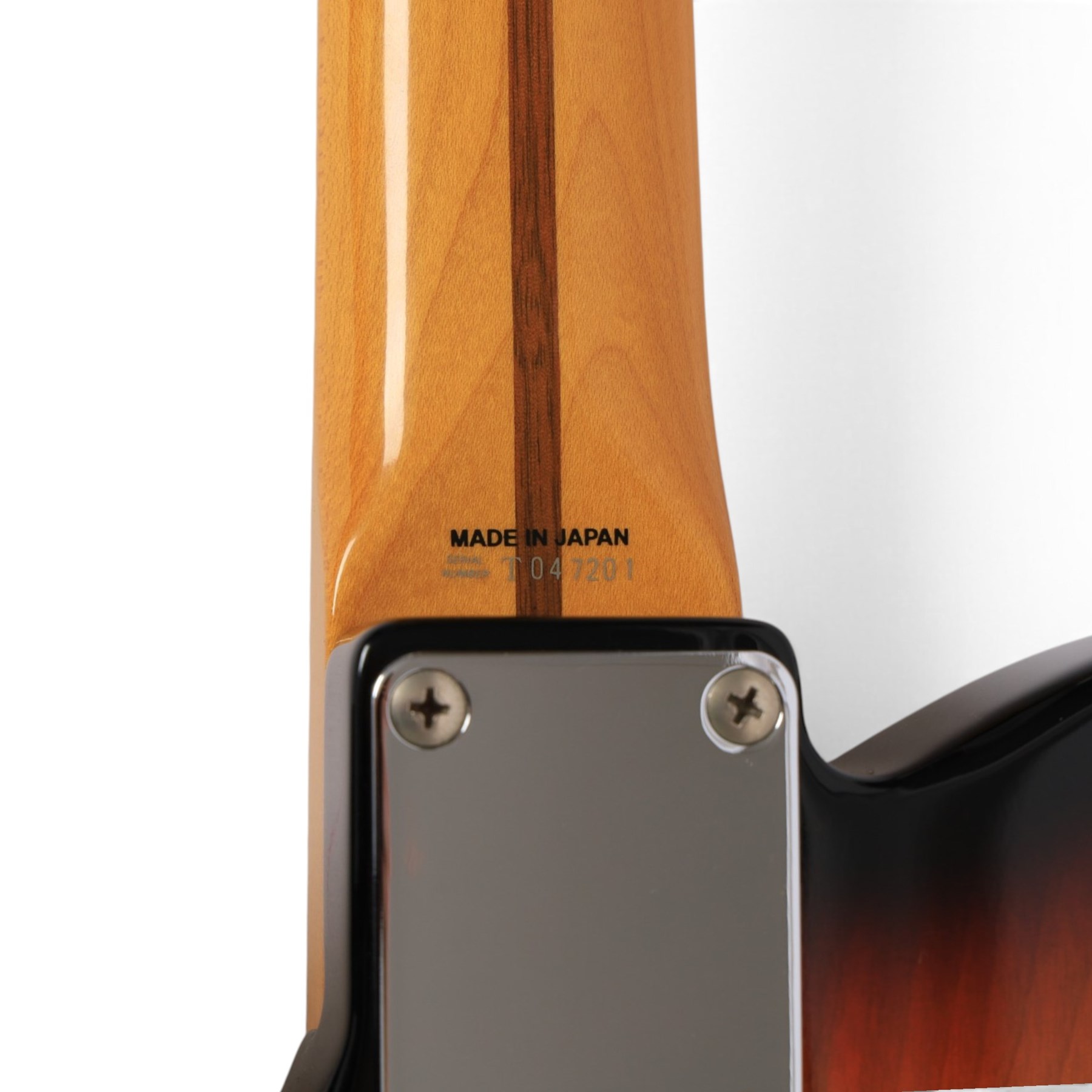 Fender Japan TN-SPL J Craft Thinline Special Telecaster electric guitar. serial no. T047201, circa 1994/5, L97cm, in soft case