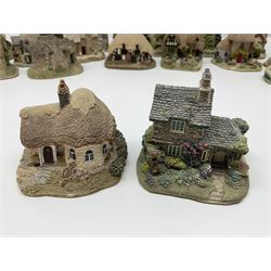 Thirty Lilliput lane, to include Hill Top, Bottle Oven, April Cottage, Thimble Cottage, Honeysuckle III, Gullivers Pantry etc