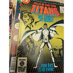 Collection of 1980s and later Marvel and DC comics