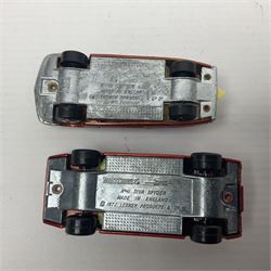 Matchbox 1-75 Series 'Superfast' ex-shop stock - eight models ccomprising 30d Beach Buggy, 41d Siva Spyder, 43d Dragon Wheels, 44d Boss Mustang, 45c Ford Group 6, 51d Citroen S.M., 52c Dodge Charger Mk.III and 75c Alfa Carabo in 39d Clipper box; all boxed (8)