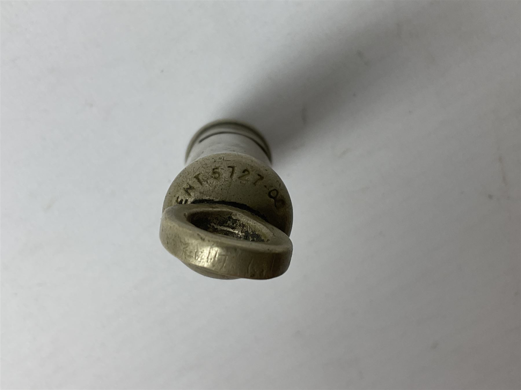 Three J Hudson & Co Birmingham military whistles, dated 1915, 1916, 1923