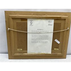 Barry Arthur Peckham (British 1945-): Highland Stream, oil on board signed and dated '94, 29cm x 42cm