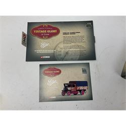 Four boxed Corgi ‘Vintage Glory of Steam’ die-cast models, comprising Fowler B6 Road Locomotive, Foden Steam Wagon, Sentinel Platform Wagon and Foden Dropside Wagon