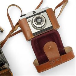 Mamiya C3 Professional camera; together with a Thorton Pickard Ruby Horizonal camera and one other, two in original cases, with accessories