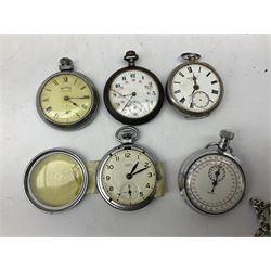 Quantity of pocket watch spares and repairs