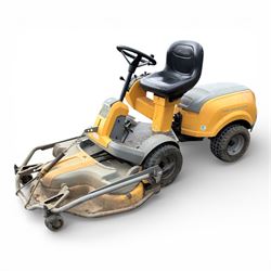 Stiga park ranger svan with Combi-Pro 110 cutting deck ride on mower