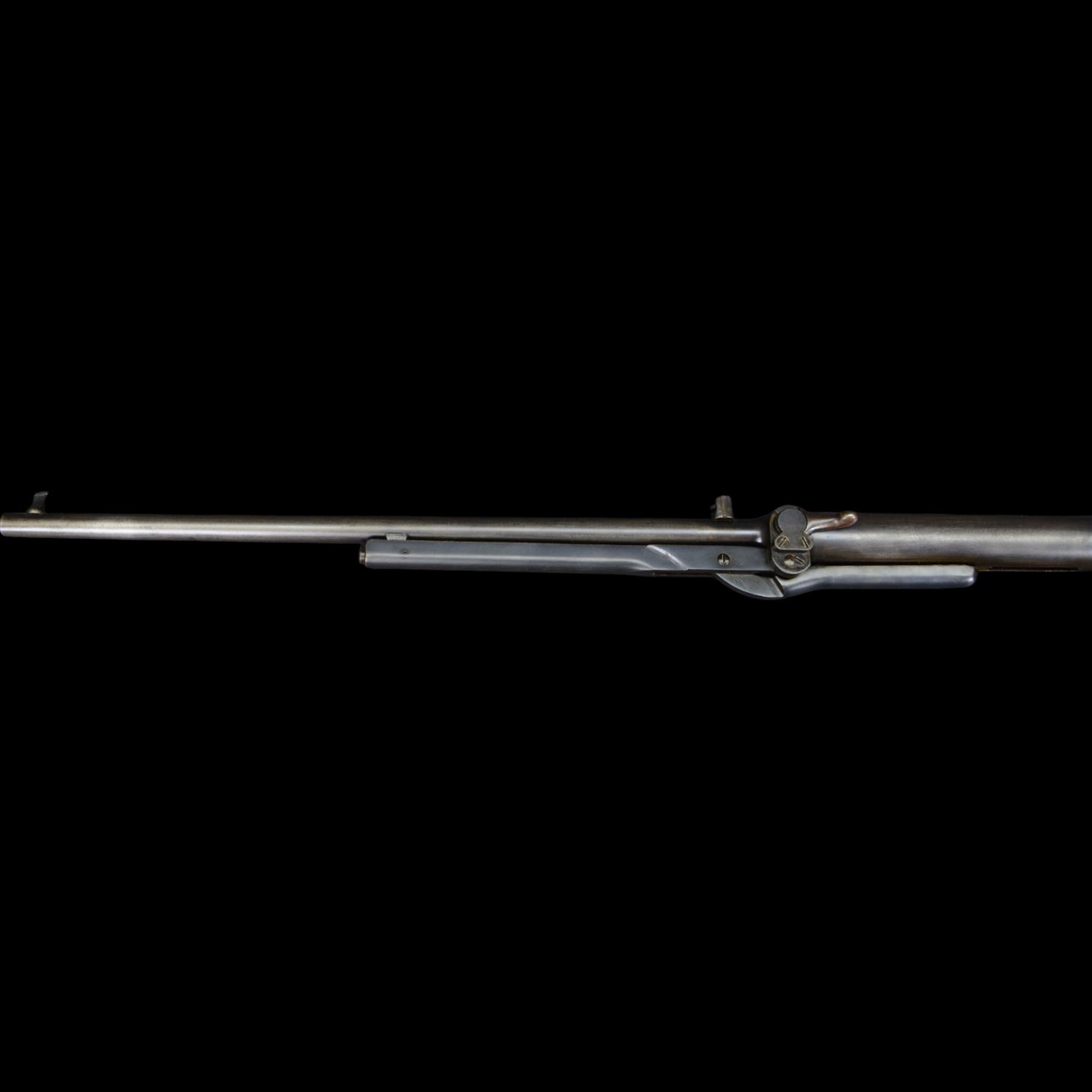 B.S.A, L model .177 air rifle No.L31512, circa 1927, overall L101cm