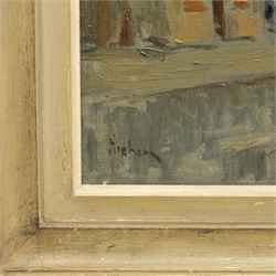 James Kidwell Popham (British 1884-1966): 'Great Leighs - Chelmsford', oil on canvas signed, partial exhibition label verso 40cm x 50cm 