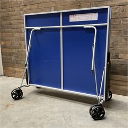 Cornilleau 100S crossover table tennis table, folding with cover