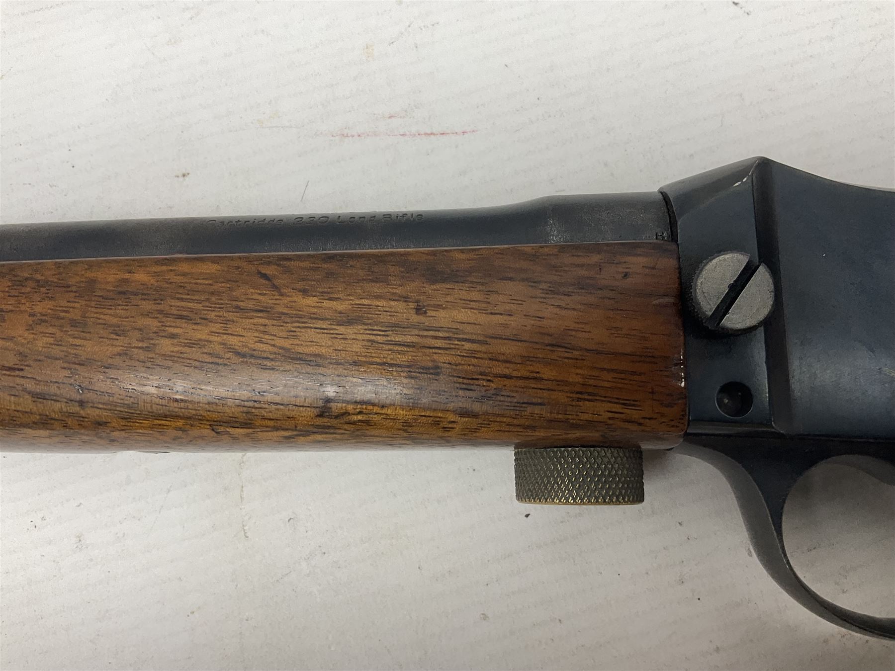 FIREARMS CERTIFICATE REQUIRED - BSA .22 LR rifle with Martini take-down action, 63.5cm(25