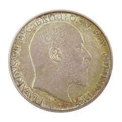 King Edward VII 1902 matt proof short coin set, comprising gold half sovereign and sovereign, silver maundy money set, sixpence, shilling, florin, halfcrown and crown, housed in the official dated case of issue