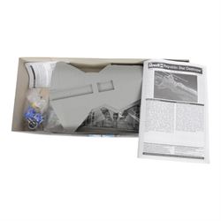 Two Star Wars model kits, comprising Revell Republic Star Destroyer and Fine Molds Slave I, both boxed