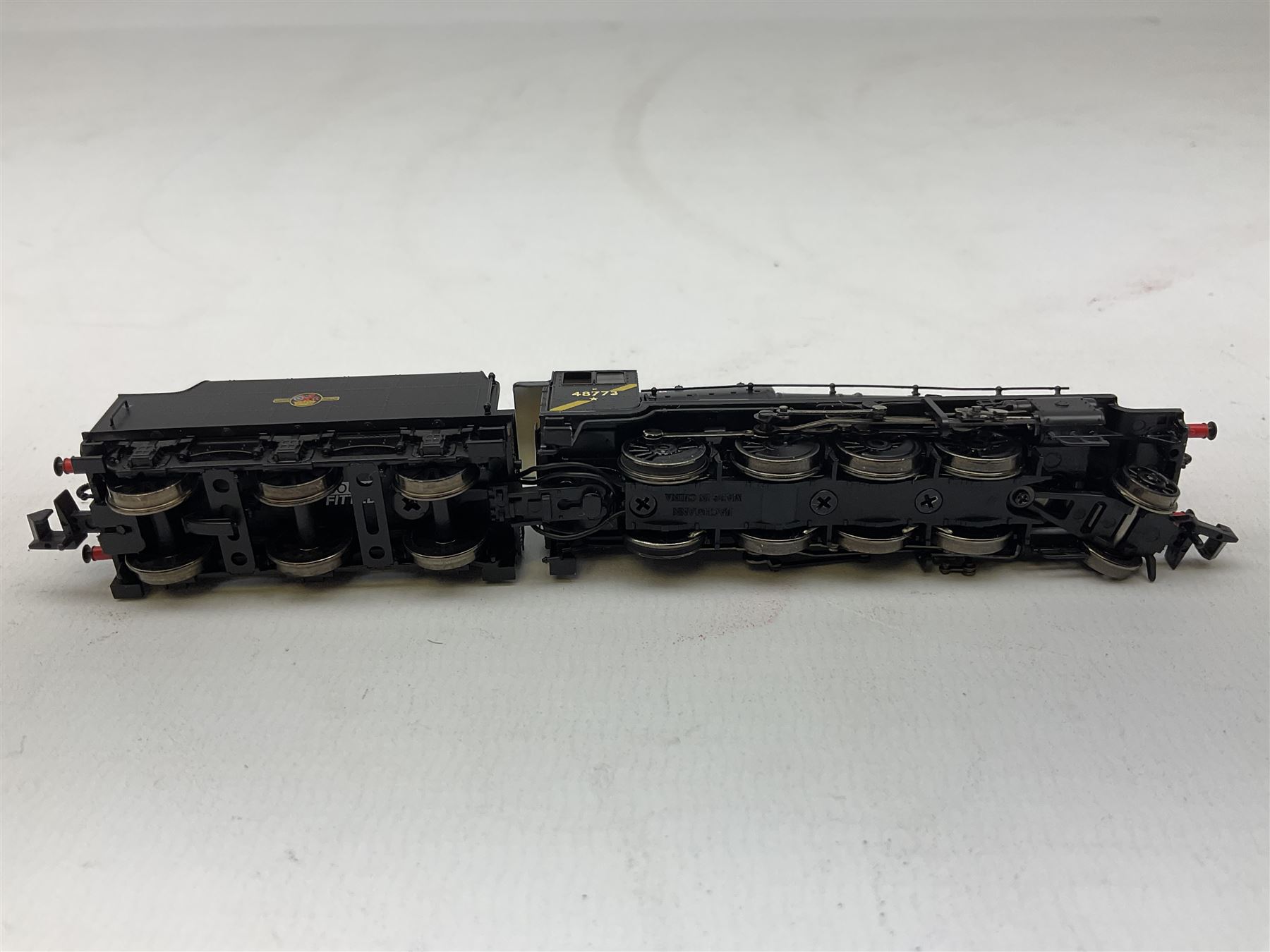 Graham Farish by Bachmann 'N' gauge - Class J39 0-6-0 locomotive no. 1856, Class 8F 2-8-0 locomotive no.48773 and Class A2 4-6-2 'A.H. Peppercorn' locomotive no.525  (3)