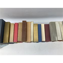 Folio Society books, to include Jeeves & Wooster by P.G. Wodehouse; six book box set, Crimes and stories from the Strand, Queen Victoria our life in the Highlands, The Age of Scandal 