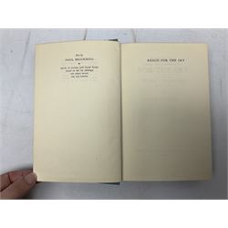 Douglas Bader signature - Reach For The Sky by Paul Brickhill. 1955 Companion Book Club Edition. Signed on the fep and dated 8/10/79.