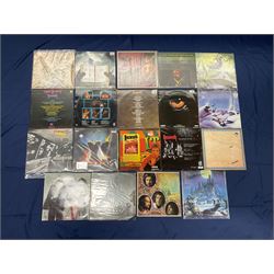 Rock, hard rock and progressive rock vinyl LPs including Greenslade 'Bedside manners are extra', 'Time and Tide', Nazareth 'No mean city', 'Close enough for Rock 'n' Roll', 'tattooed on my brain', 'Rampant', 'expect no mercy', Magnum 'Marauder', 'Anthology', 'Kingdom of Madness', 'Lost On The Road To Eternity' etc (19)