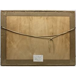 Thomas Bush Hardy RA RBA (British 1842-1897): Unloading the Boats at 'Katwijk aan Zee', watercolour signed titled and dated 1878, 32cm x 50cm 