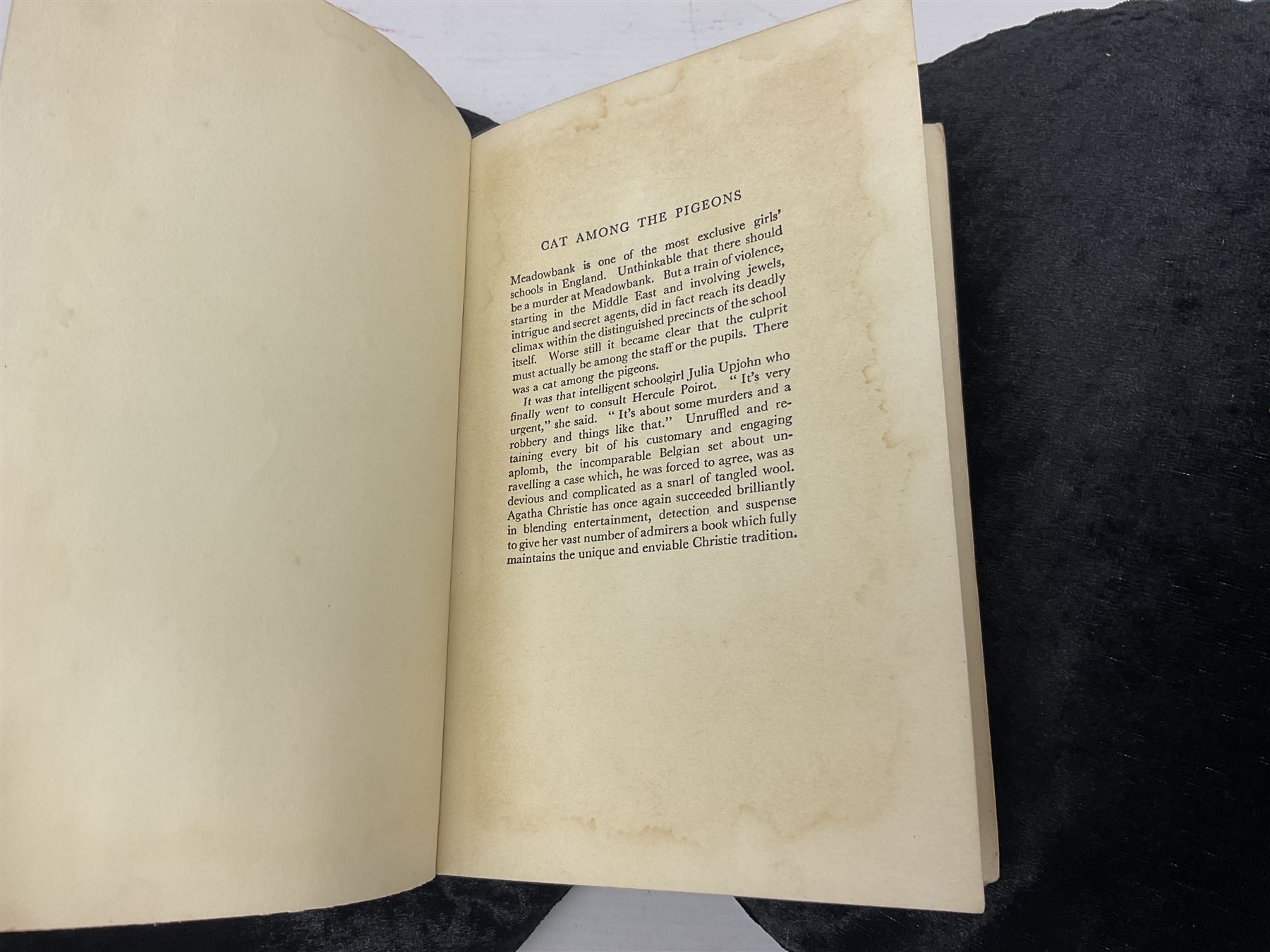 Six Collins Crime Club Agatha Christie novels, including Elephants can Remember, Nemesis, Sleeping Murder, etc together with Agatha Christie; The Hound of Death Odhams Press, all first editions 