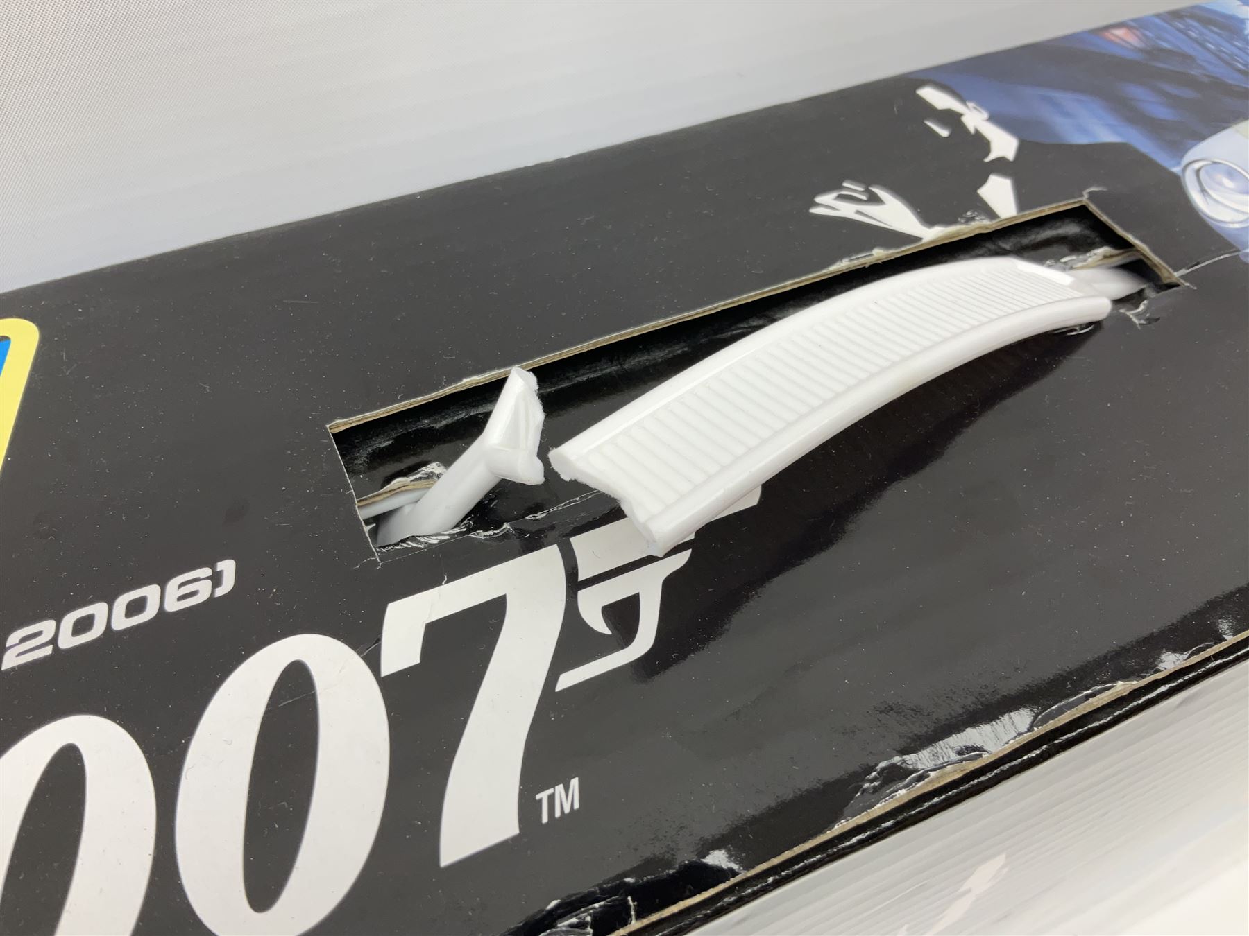 Scalextric James Bond 007 set, c1254 with Aston Martin DB5 Goldfinger car and Aston Martin DBS Casino Royale car, in original box