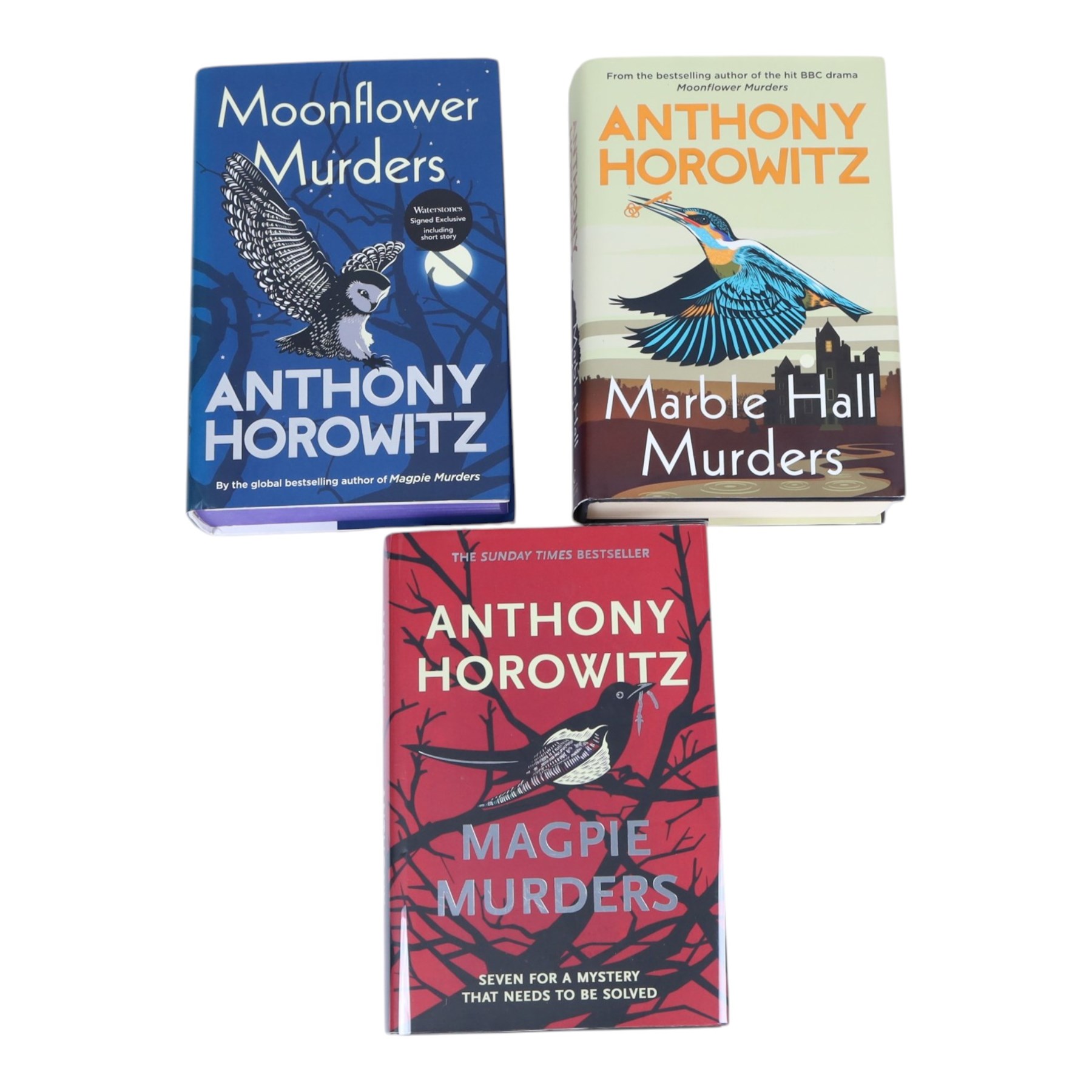 Anthony Horowitz 'The Magpie Murders' signed first edition hardbacks